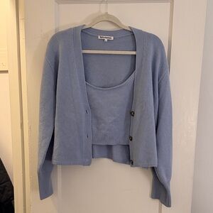 Reformation Cashmere Cardigan Sweater Set